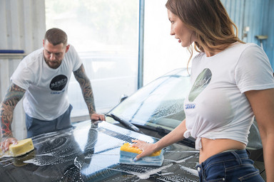 Sexy babes and car rides