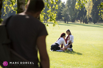 Mina Sauvage, her first summer camp