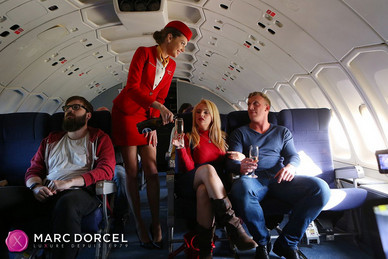Dorcel Airlines - indecent flight attendants