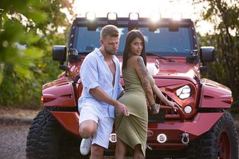 Sexy babes and car rides