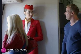 Dorcel Airlines - Sexgeile stewardessen